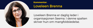 Loveleen Brenna, Lederblikk