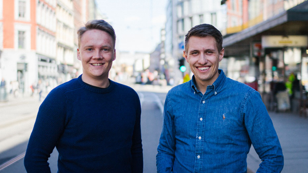 The OBF Founders  Christoffer Omberg and Marius Wang