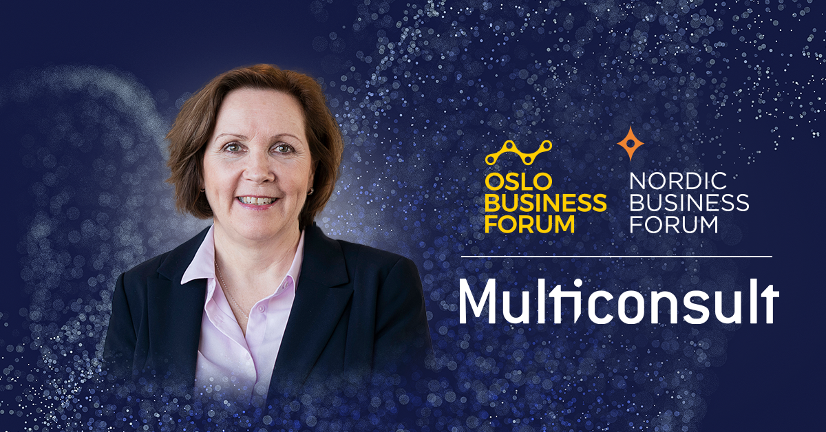 Bli med Multiconsult på Oslo Business Forum 2020